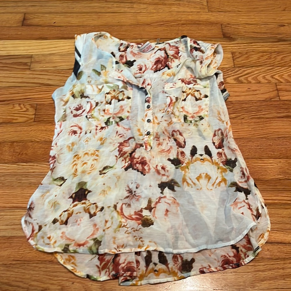 Flower tank top